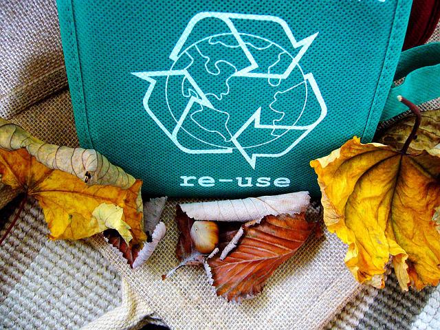 recycle image with bag
